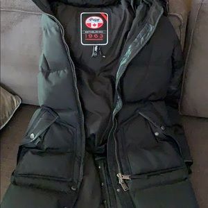 Black Pajar Parka-  size small